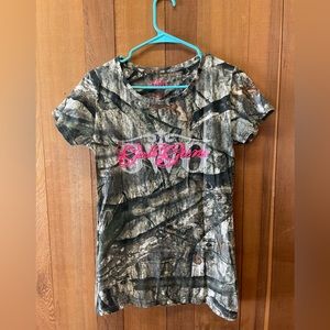 Girls with Guns GWG XL, camo, brand logo, t-shirt